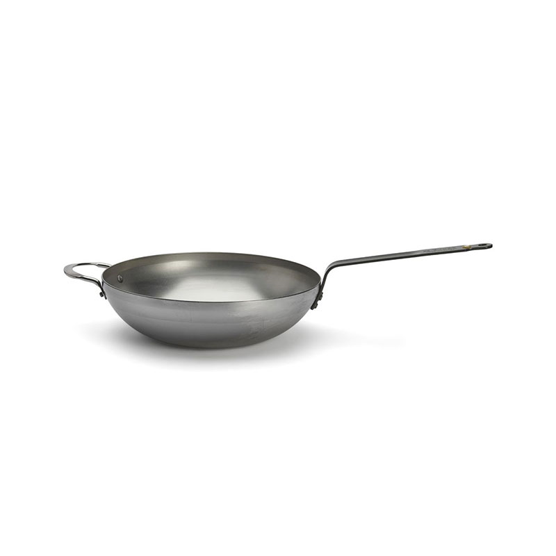 Mineral B Wok, 32cm, Silver-2