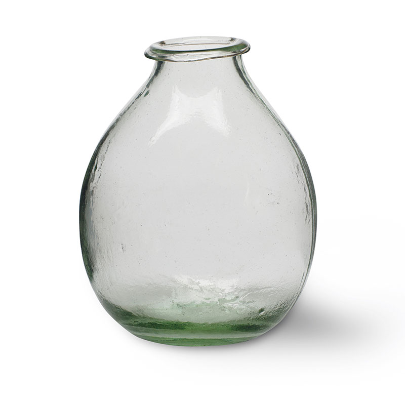 Large vase, H19 x D17cm, Recycled Glass-2