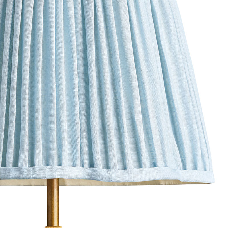 scalloped Shade, 35cm, blue sky linen-2