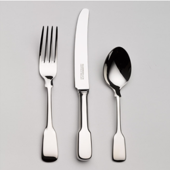 Table Fork, Old English, Fiddle, Stainless Steel-0