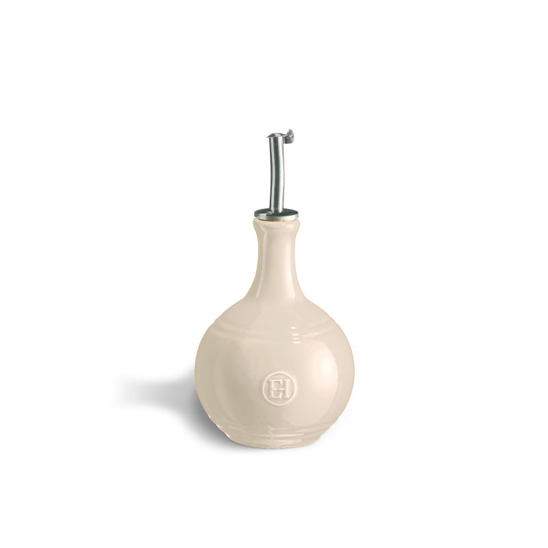 Ceramic Vinegar Flask, 400ml, Cream-0