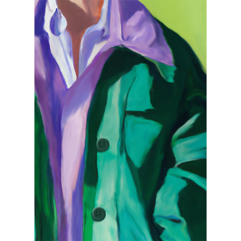 Spring Jacket Art Print, 50 x 70cm-0