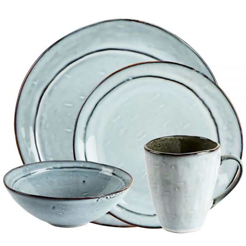 Misty 16 Piece Dinner Set, Dusty Blue-0