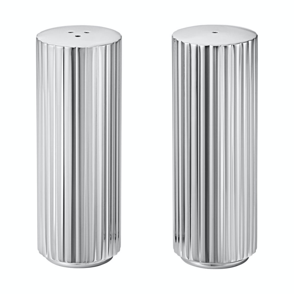 Bernadotte Salt and pepper shaker, 8.8cm, Stainless Steel-0