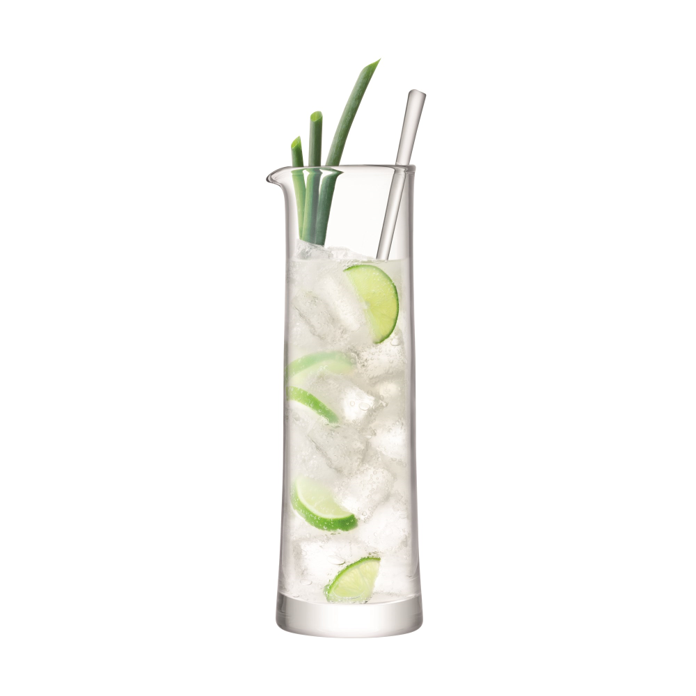 Gin Cocktail jug and stirrer, 1.1 litre, clear-0