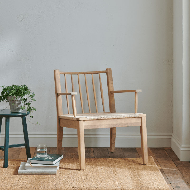 Wycombe Armchair, Natural Oak-0