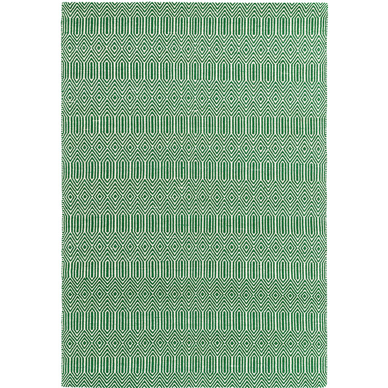 Sloan ethnic flatweave runner, 160 x 230cm, green-0