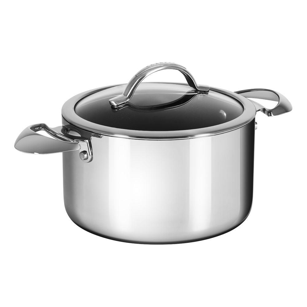 HaptIQ Casserole with lid, Dia20cm, Metallic-0