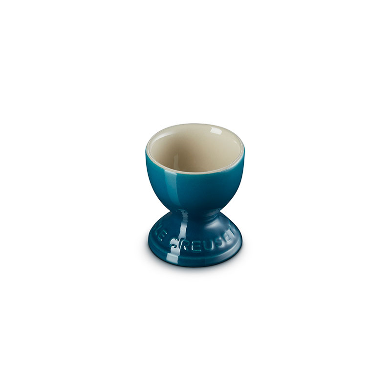 Le Creuset Stoneware Egg Cup Deep Teal-0