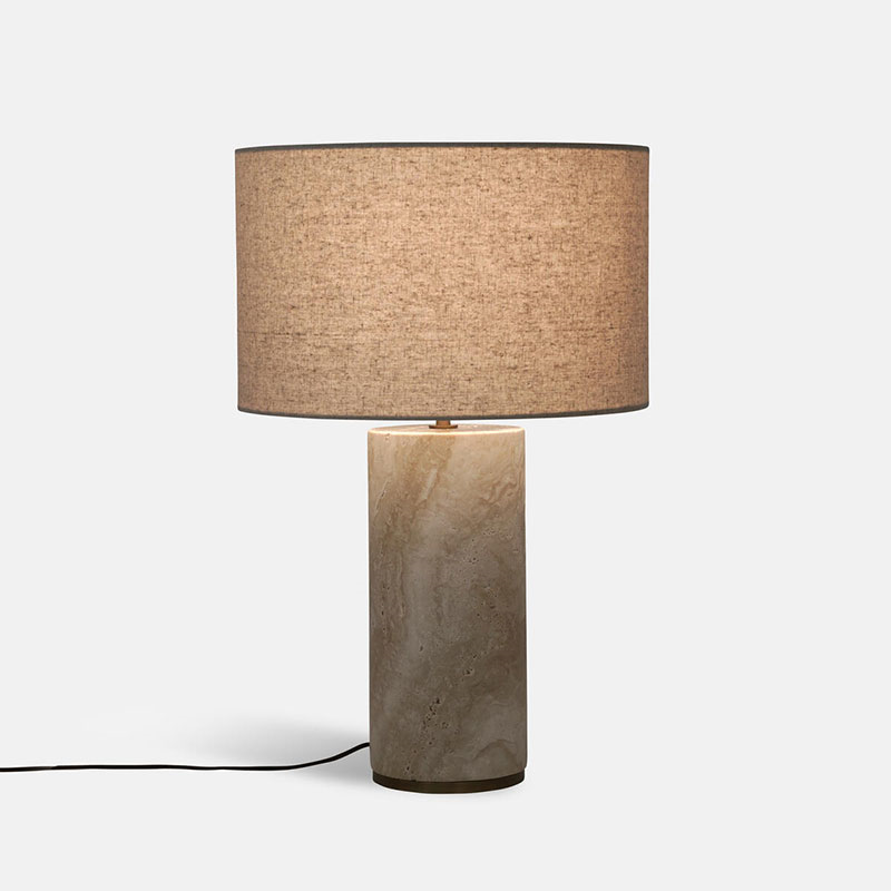 Remi Table Lamp, H35cm, Cream-3