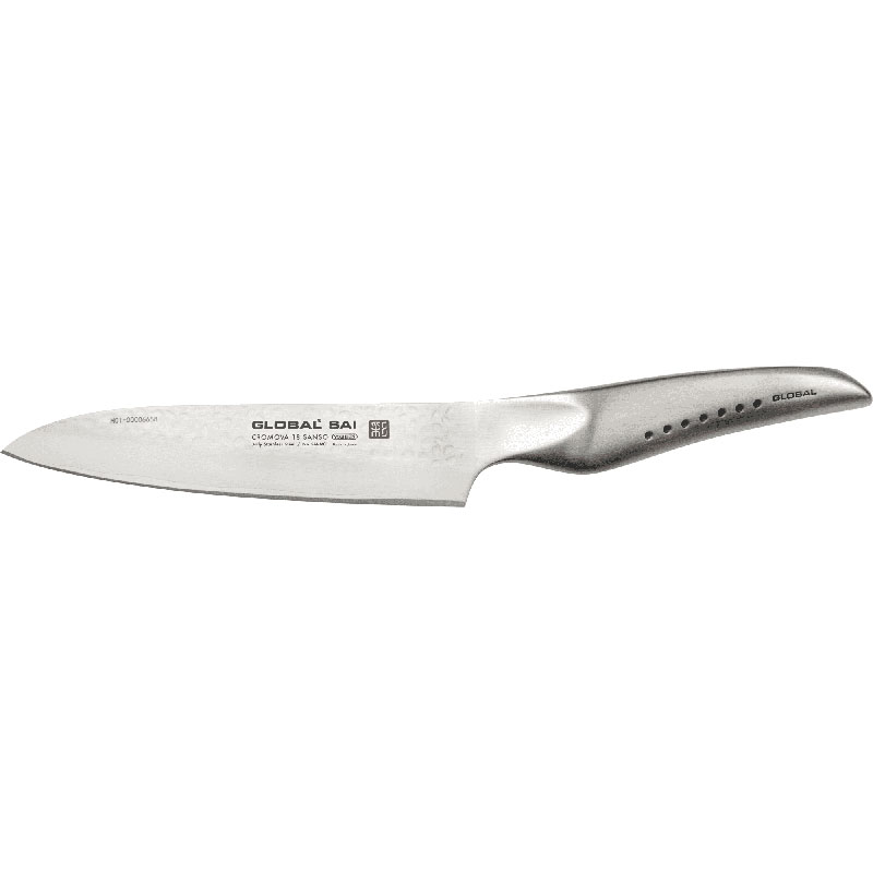 Sai Cooks Knife, 14cm, Silver-0