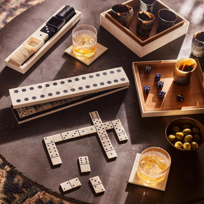 Pippin Dominoes Gift Set, Ivory-2