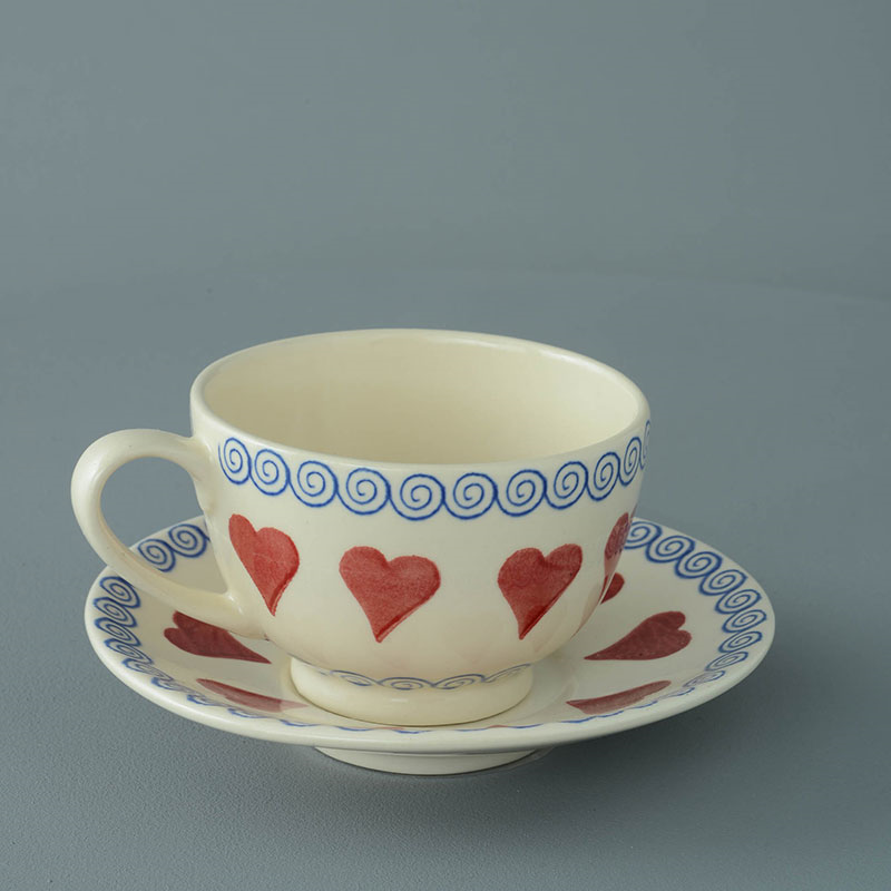 Hearts Cup and saucer-5