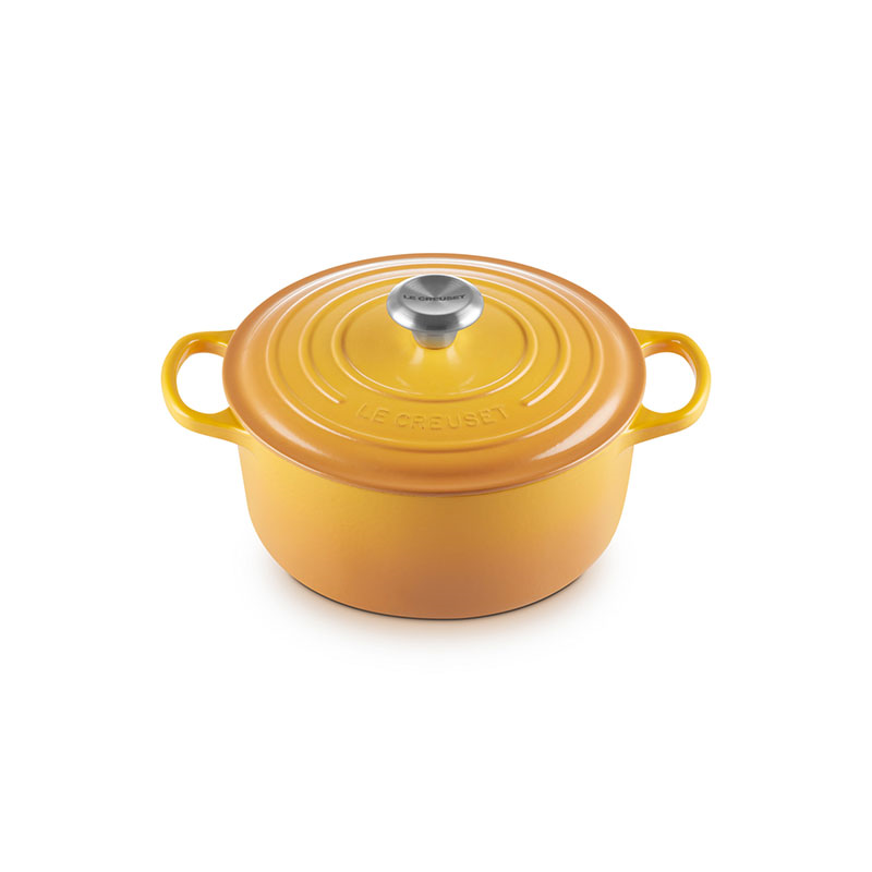 Signature Cast Iron Round Casserole, 24cm, Nectar-2