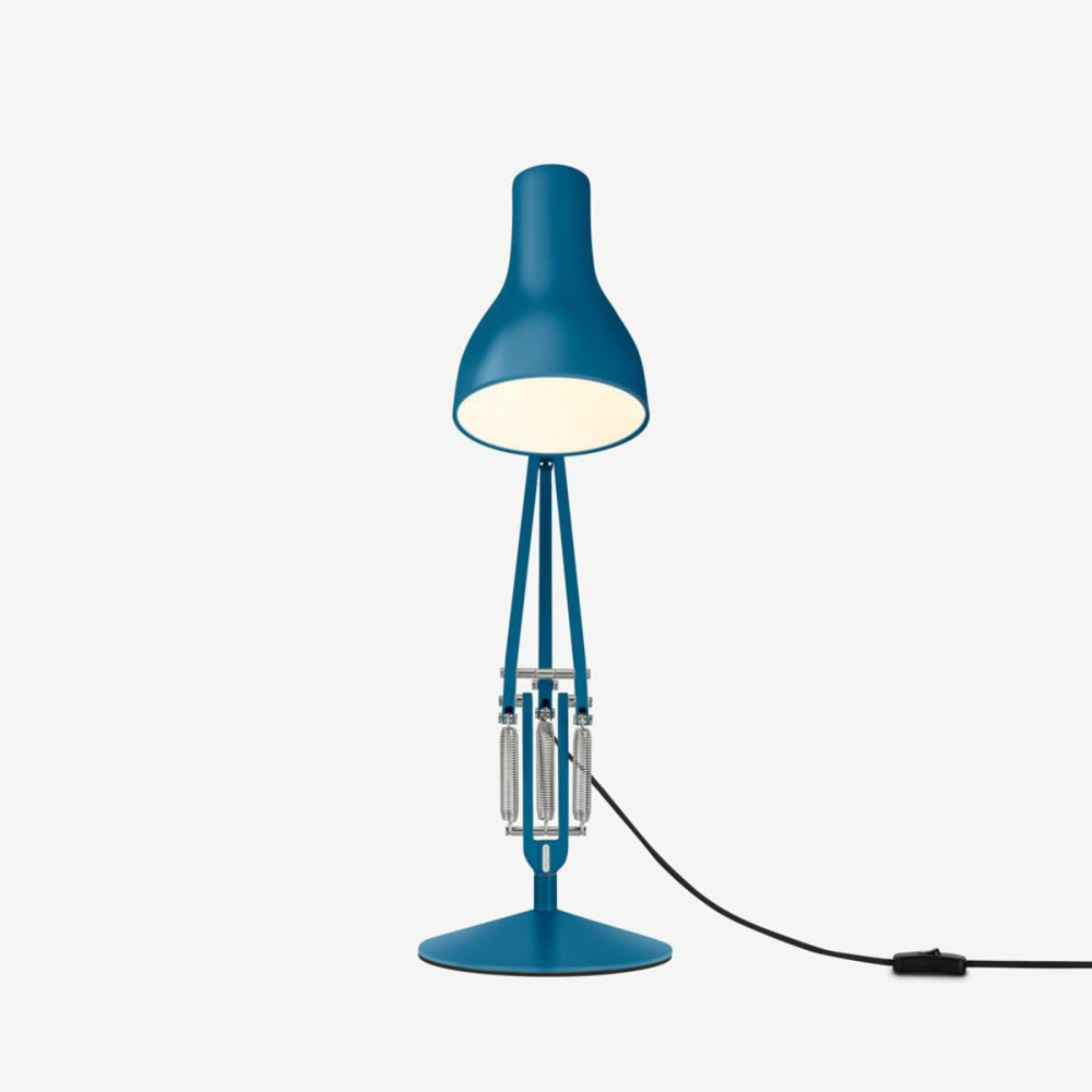 Type 75 - Margaret Howell Desk lamp, Saxon Blue-5