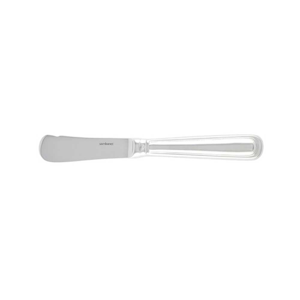 Queen Ann Butter knife with solid handle, stainless steel-0