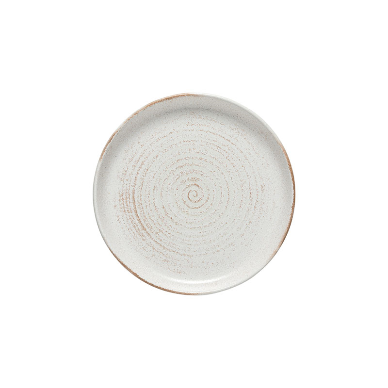 Vermont Set of 6 Salad Plates, D23cm, Cream-0