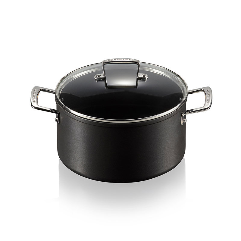 Toughened Non-Stick Deep casserole, 24cm - 6 litre-0