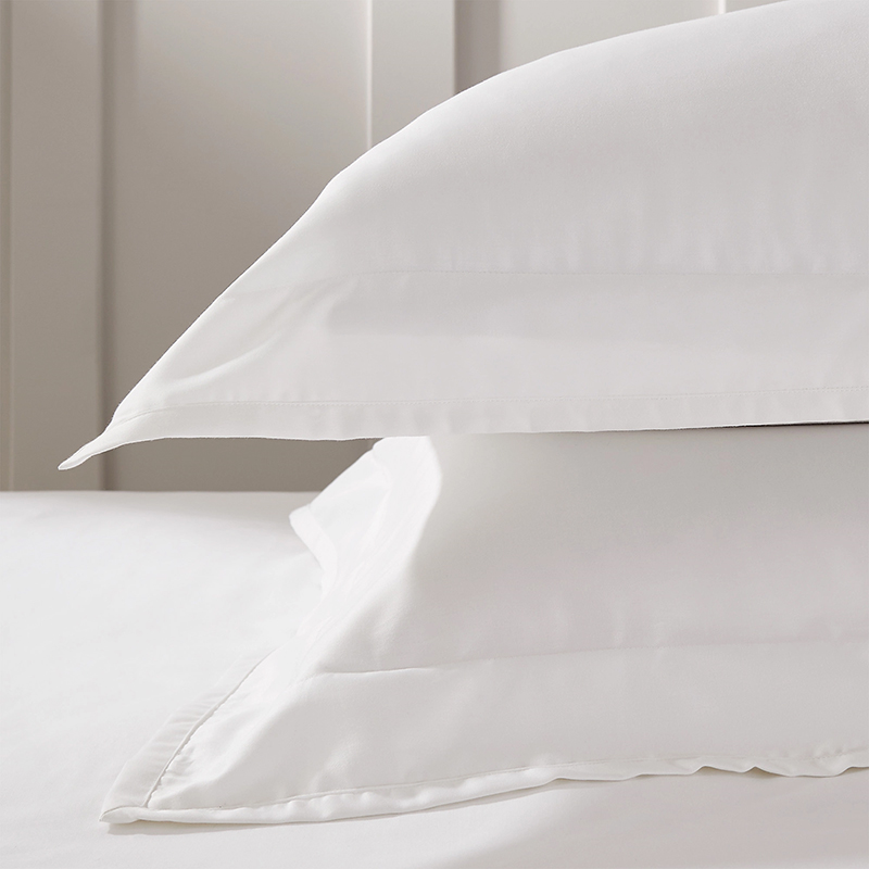 Somerton Standard Oxford Pillowcase, White-0