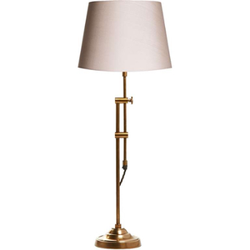 Table Lamp, Slider, Brass, 53-67cm-0