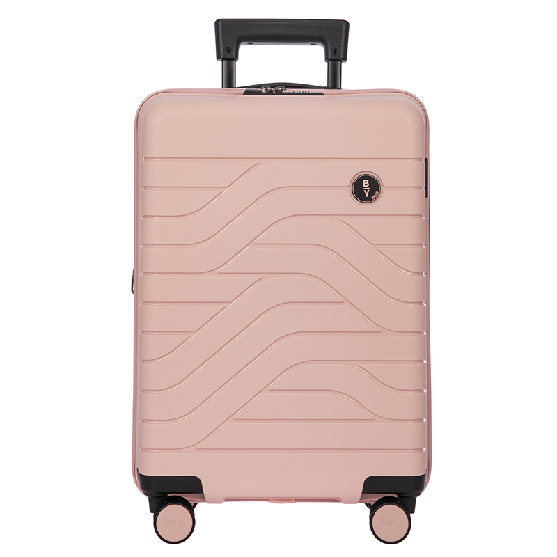 Ulisse Expandable Suitcase, H55 x W23 x L37cm, Pearl Pink-0