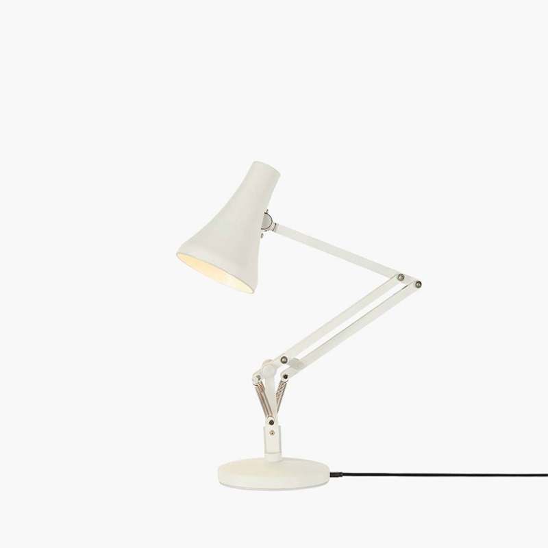 90 Mini Desk Lamp, Jasmine White-2