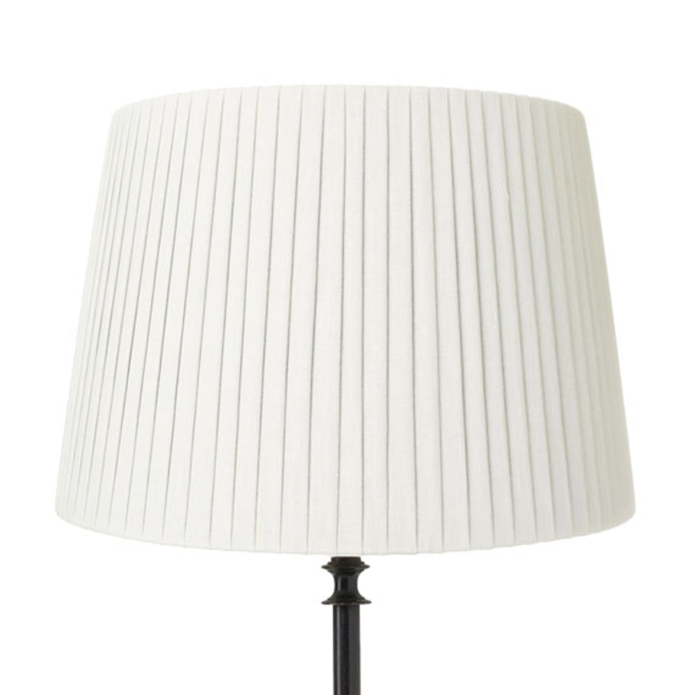 Pleated Lampshade, D40 x H28cm, White-1