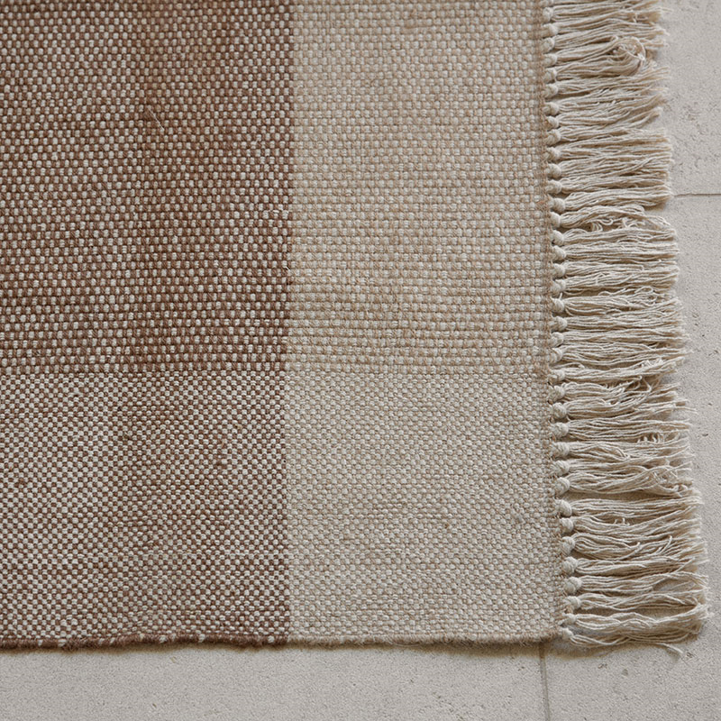 Andro Cotton & Jute Rug, 120 x 180cm, Natural-2