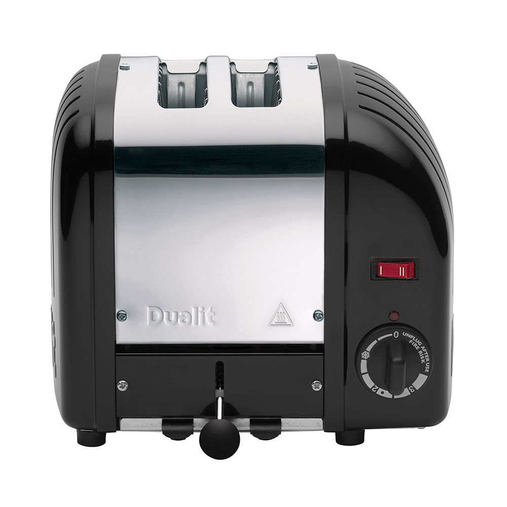 Classic Vario 2 slot toaster, Black-1