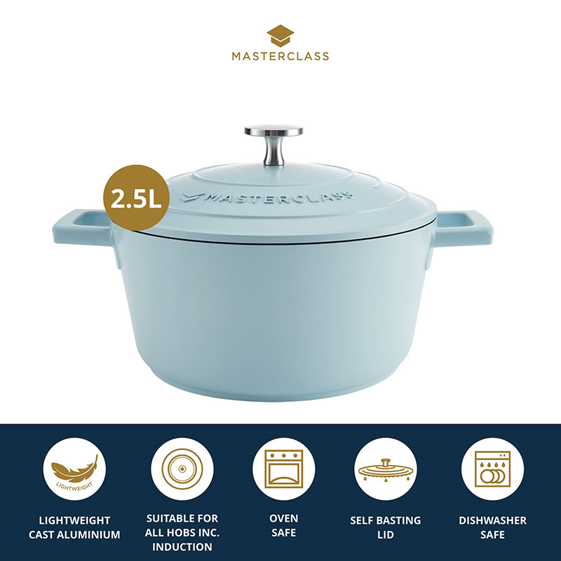 Casserole Dish, 2.5L, Pastel Blue-13