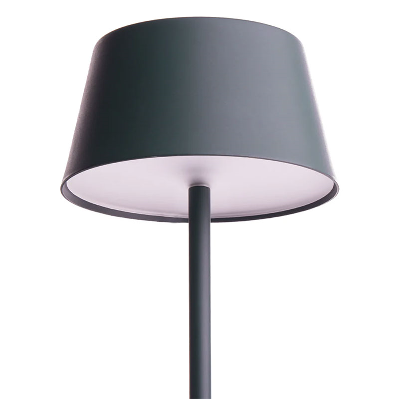 Scoon Rechargeable Table Lamp in Shale-5