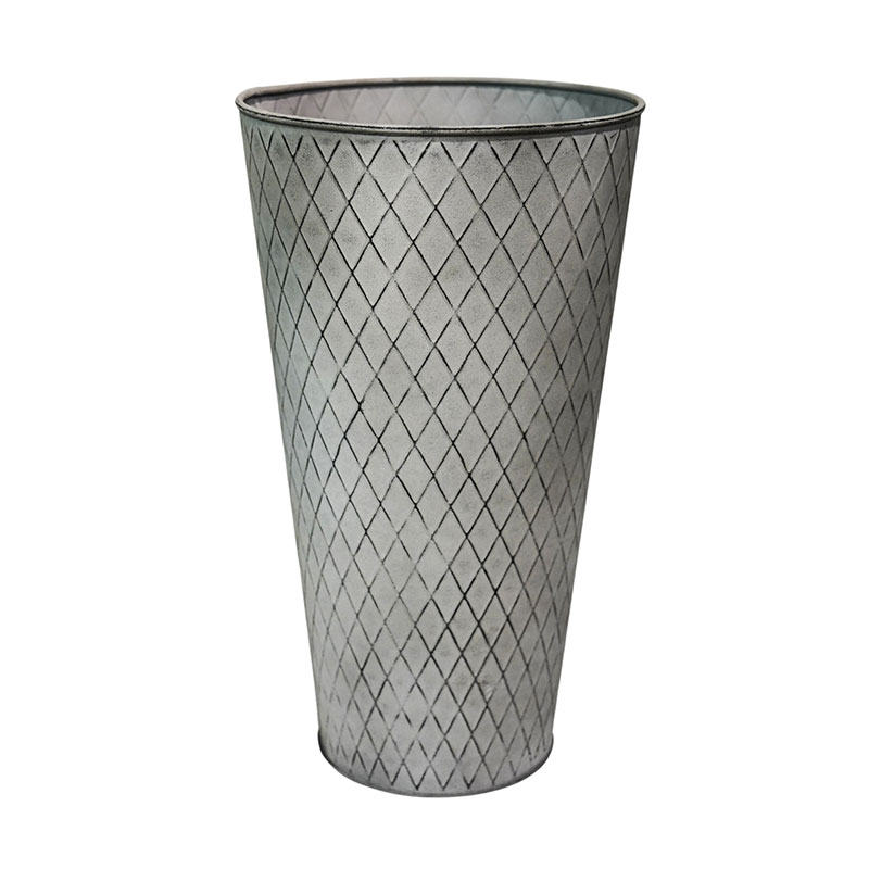 Chatsworth Vase, D28cm, Zinc-0