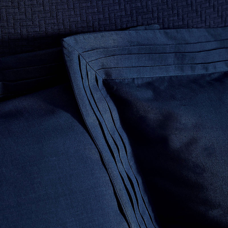 Vendi Oxford Pillowcase, Midnight-2