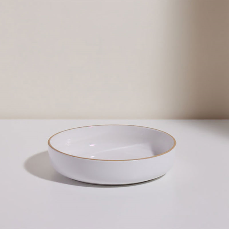 Set of 4 Dinner Bowls, 22cm, Steam-0