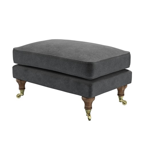 Bluebell Medium rectangle footstool, H47 x W80 x D47cm, Armour-0