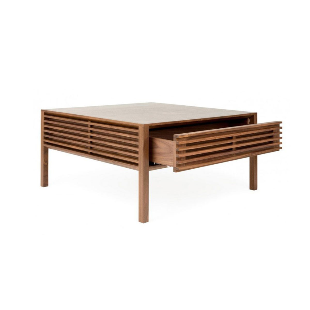 Verona Coffee Table, H40 x W80cm, Brown-1