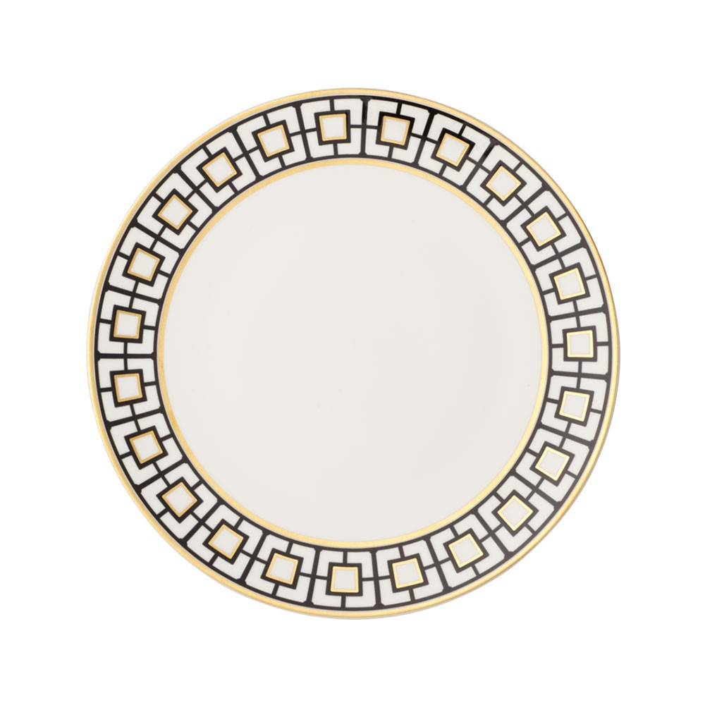 MetroChic Bread plate, D16cm, Gold/Multi-0