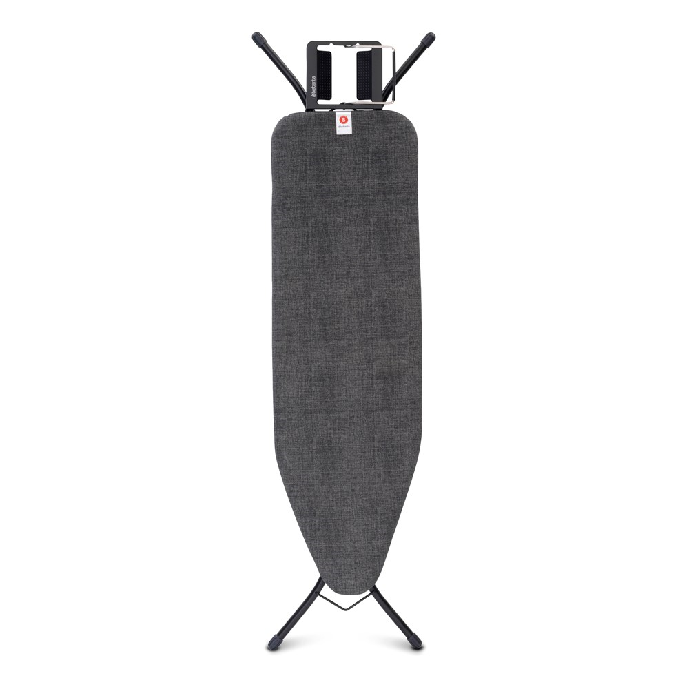 Ironing board, H38 x W124 x Dcm, Denim Black-2