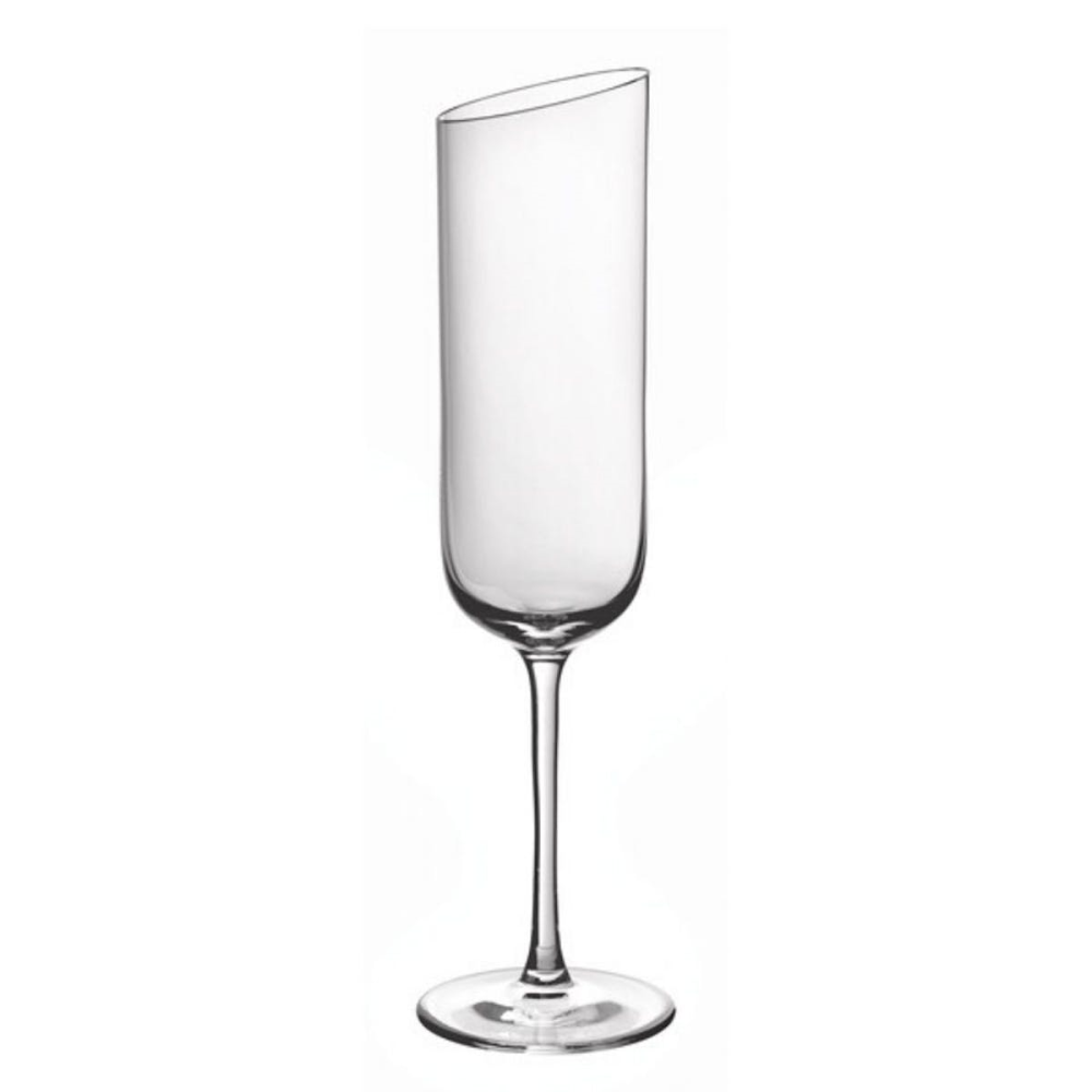 NewMoon Set of 4 champagne flutes, 170ml, Crystal-0