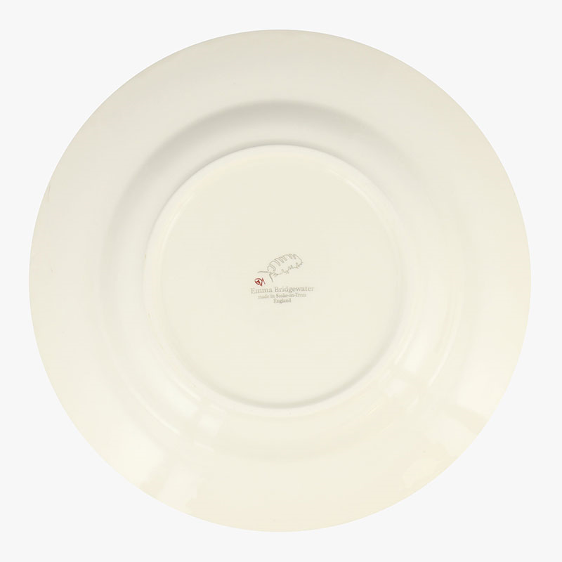 Polka Dot Plate, D27cm, Cream-2