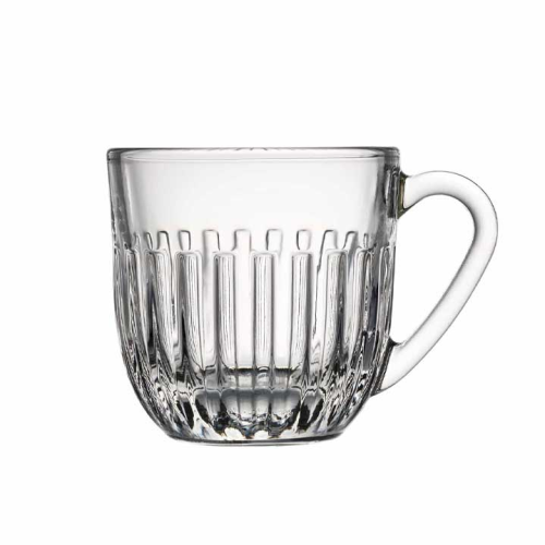 Ouessant Set of 6 Espresso Mugs, 90ml, Clear-0