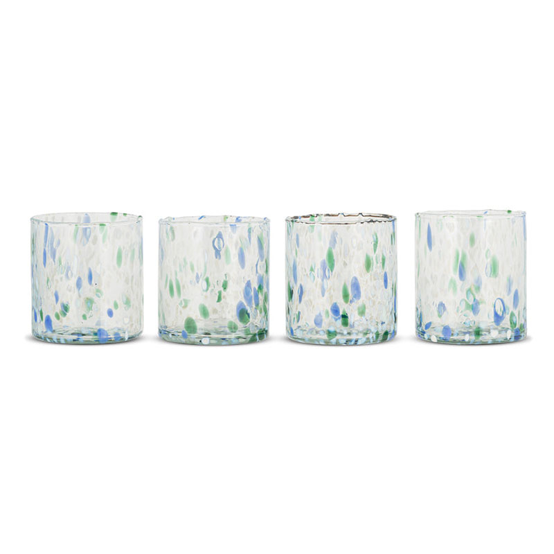 Taja Set of 4 Tumblers, 325ml, Sea Blue-1