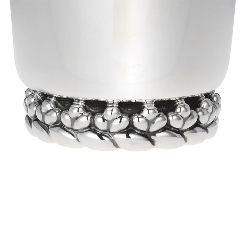 Babylone Cup, H8.5 x D7cm, Silver-5