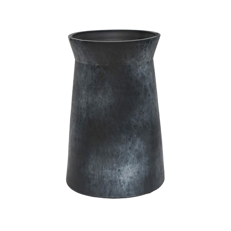 Kew Eclectic Orangery Handthrown Vase, D20cm, Basalt-1