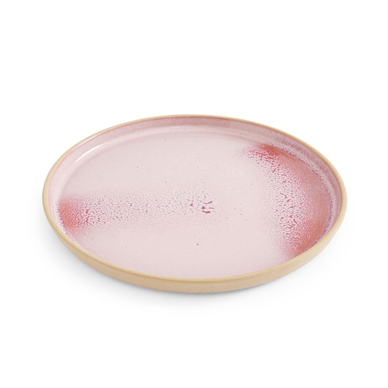 Minerals Set of 4 Dinner Plates, D26.5cm, Rose Quartz-4