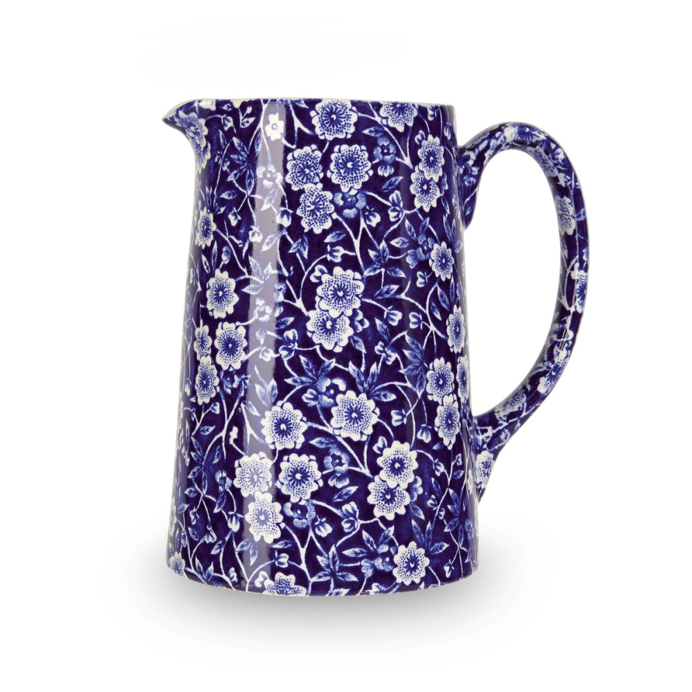 Calico Tankard jug medium, 56.8cl - 1pt, Blue-0