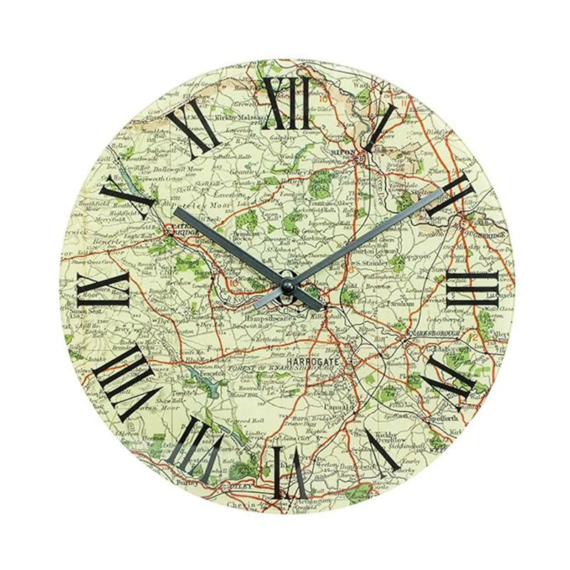 Personalised Map Clock, 30cm-3