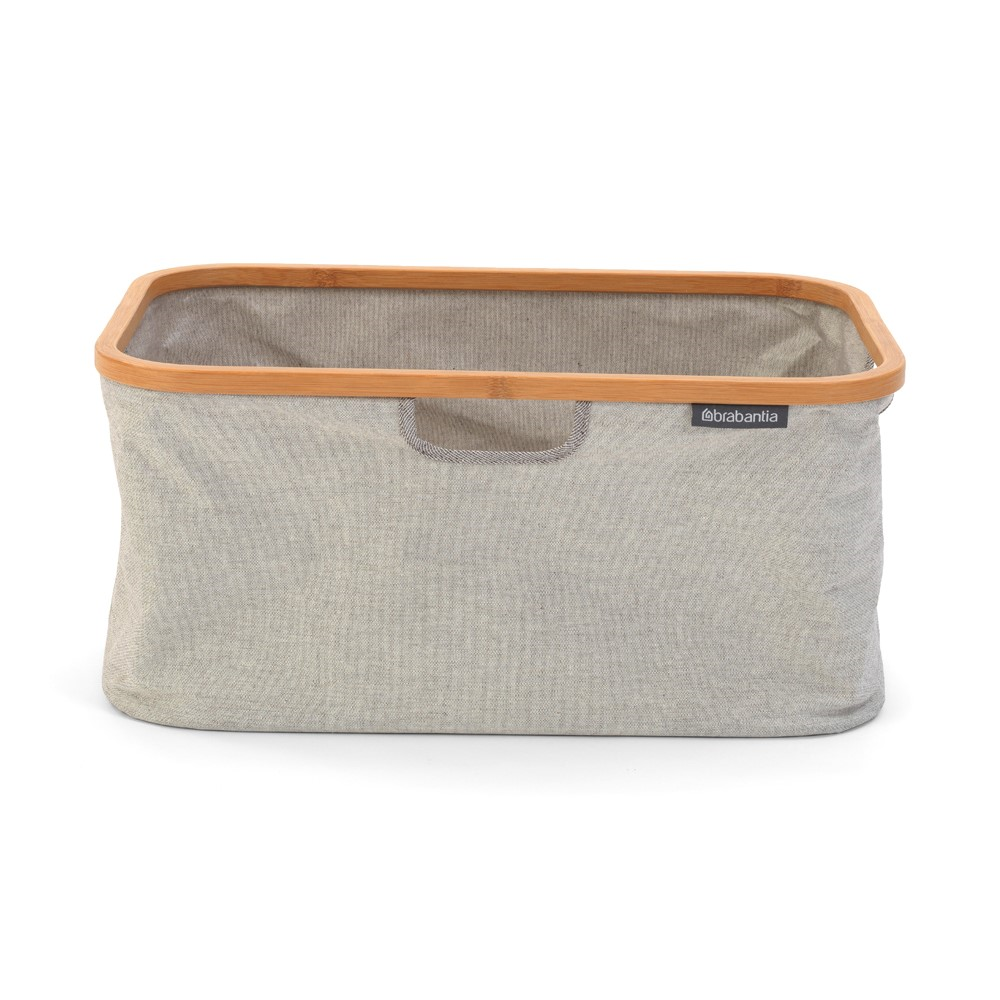 Foldable Laundry Basket, 40 Litre, Grey-18