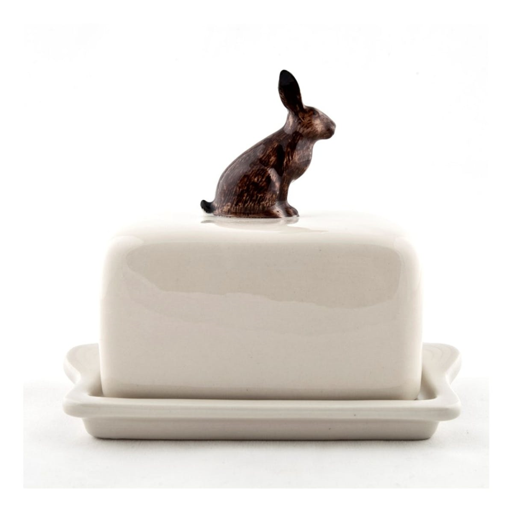 Hare Butter dish, L11.5 x D9 x H10.9cm-1