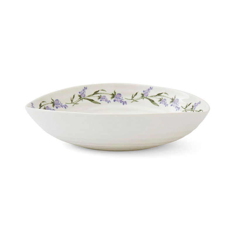 Lavandula Set of 4 Pasta Bowls, L23.5 x W21.5cm, Multi-3